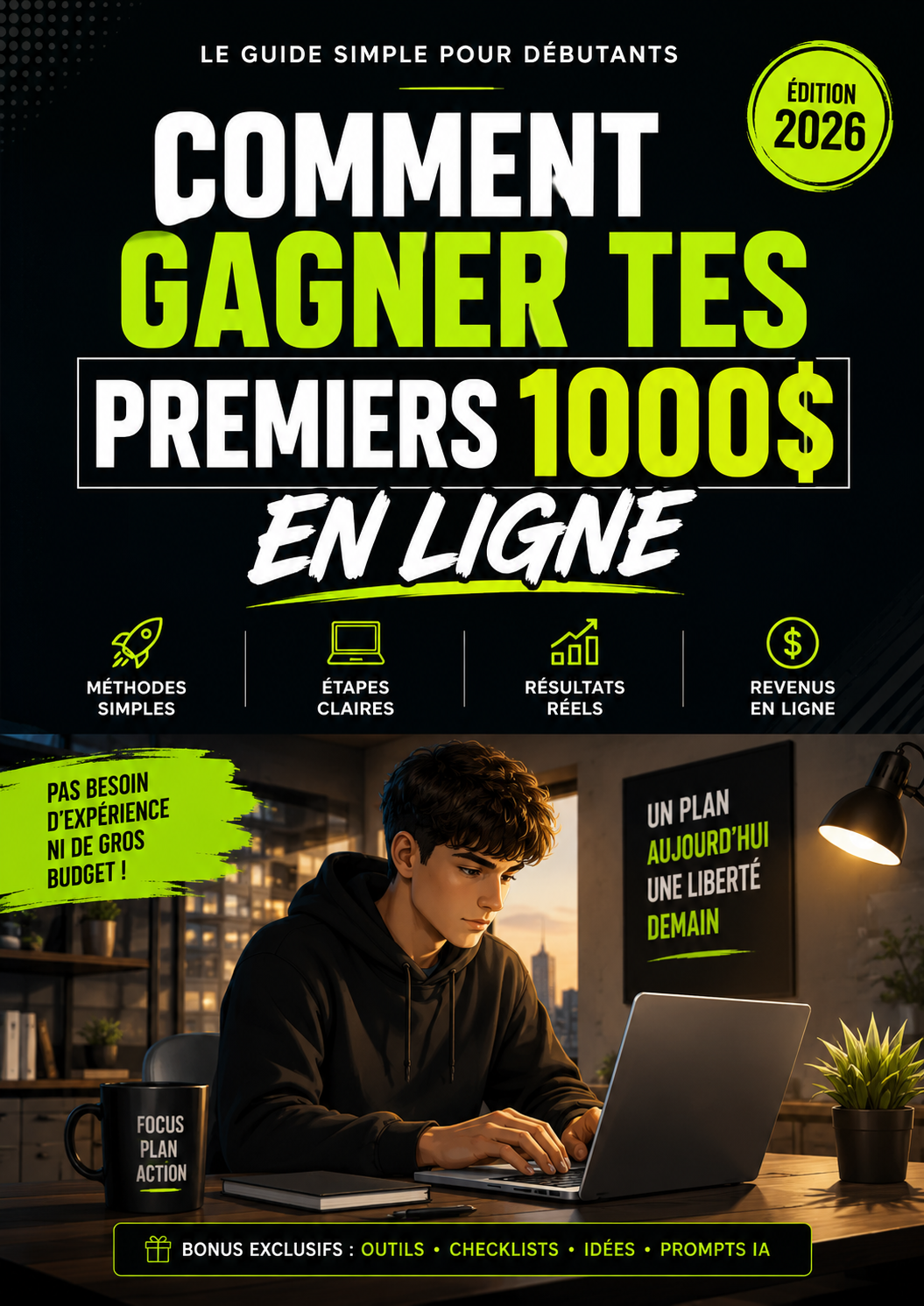 Comment gagner tes premiers 1000$ en ligne