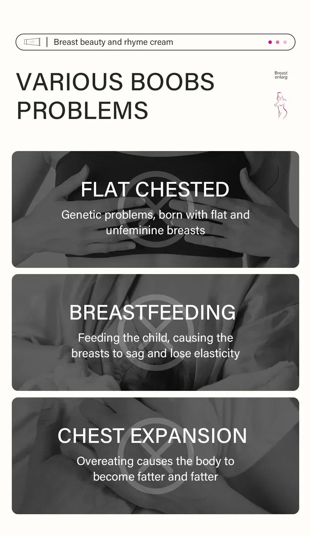 * Firming Body Cream
* Body Sculpting Cream
* Bust & Body Firming Cream
* Natural Firming Cream
* Hydrating Body Lift Cream
* Beauty Contour Cream