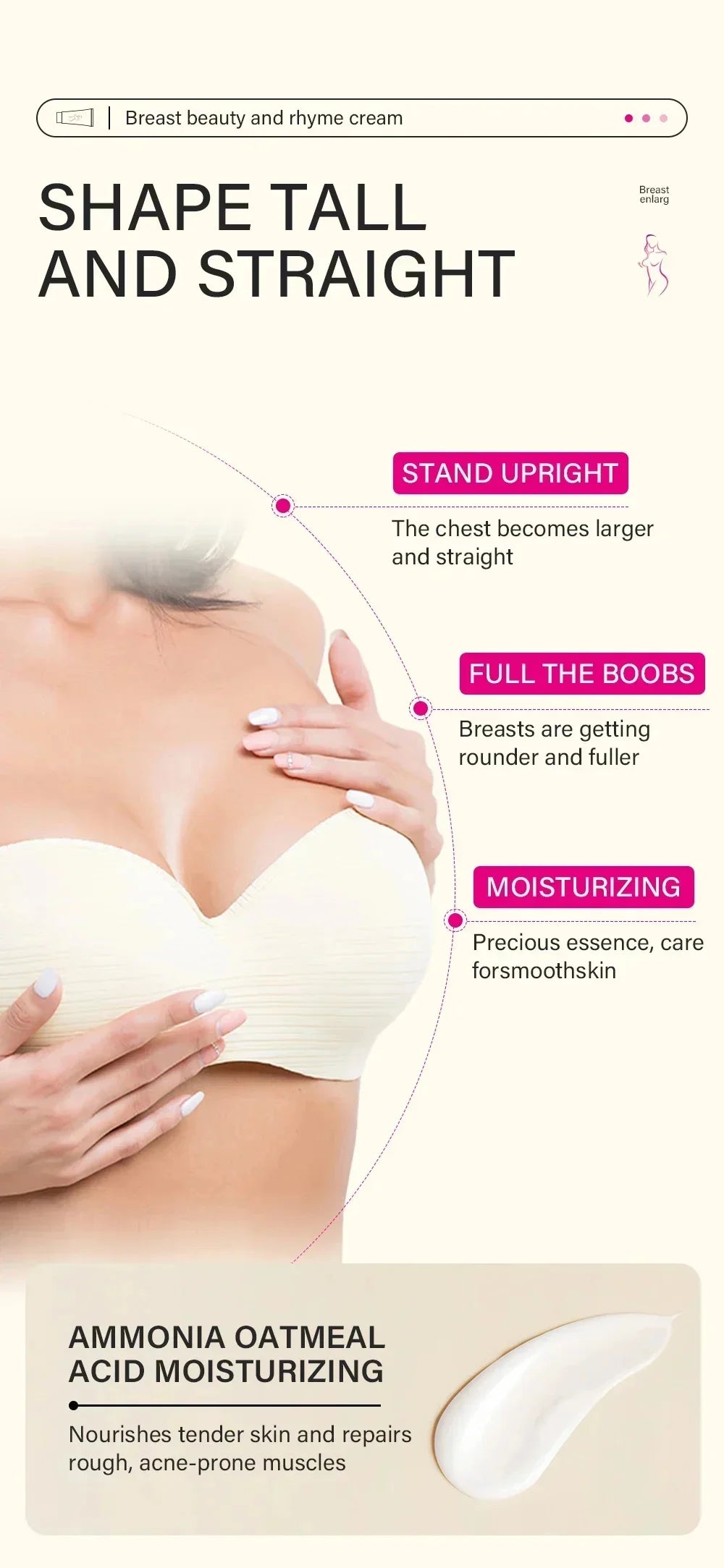 * Firming Body Cream
* Body Sculpting Cream
* Bust & Body Firming Cream
* Natural Firming Cream
* Hydrating Body Lift Cream
* Beauty Contour Cream