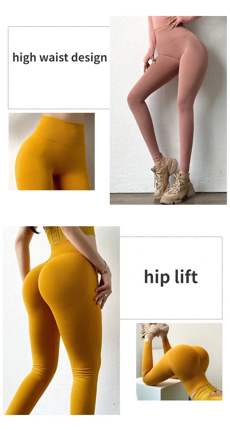 SCULPTFIT™ — Women’s Seamless Push Up Leggings