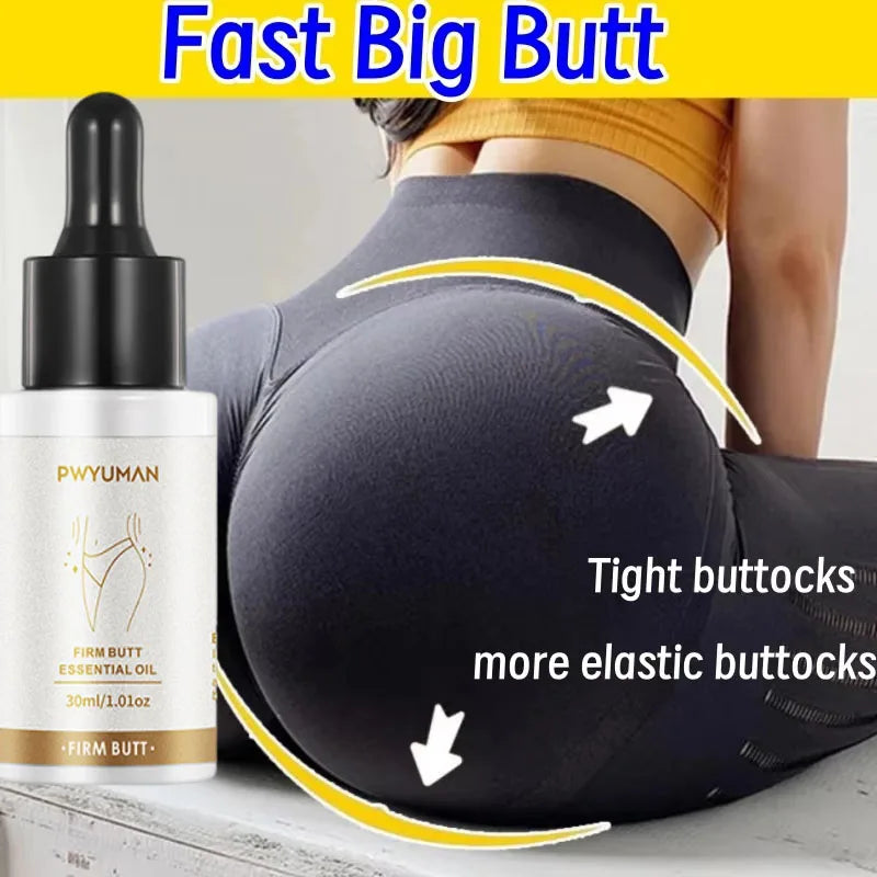 Garlic Buttock Enlargement Essential Oil Buttocks Firming Lifting Shape Massage Growth Increase Tighten Sexy Big Butt Body Care