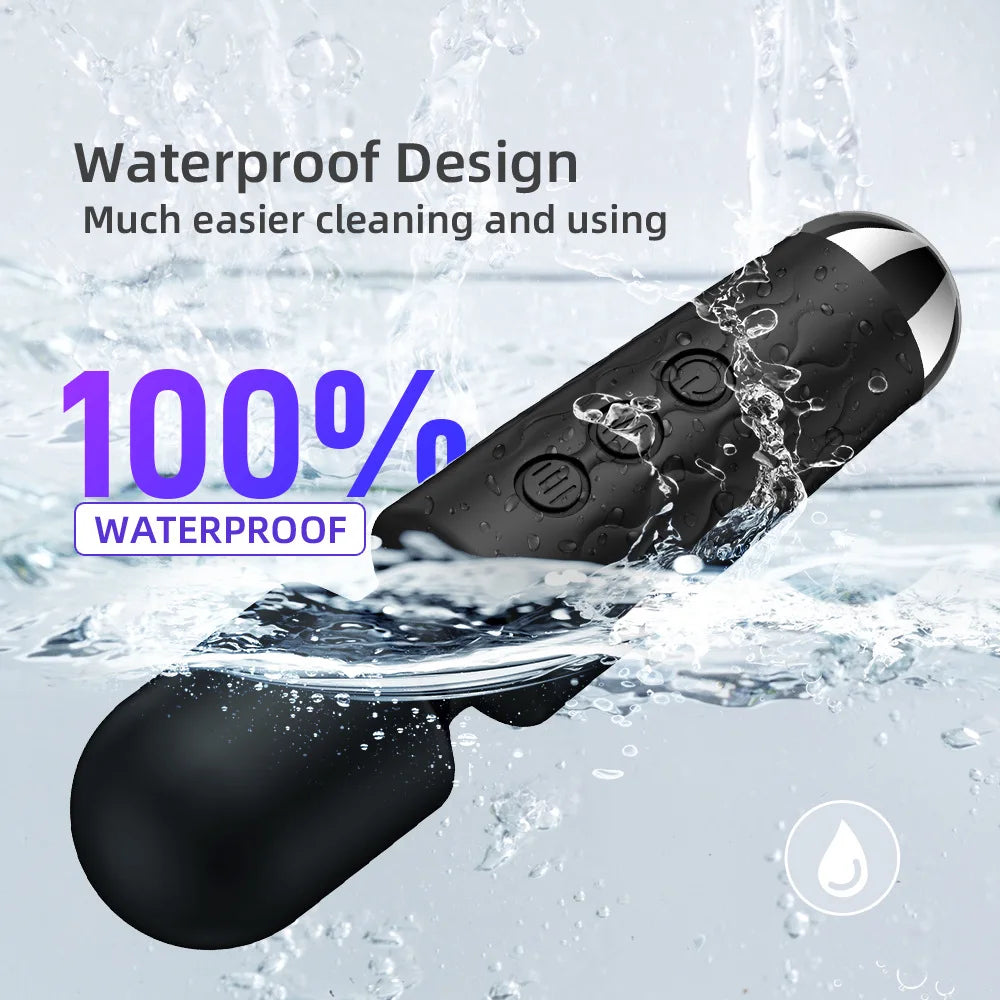 Powerful Clitoris & G-Spot Vibrator - USB Rechargeable AV Massager, Sexual Wellness Erotic Sex Toy for Women, Adult Product